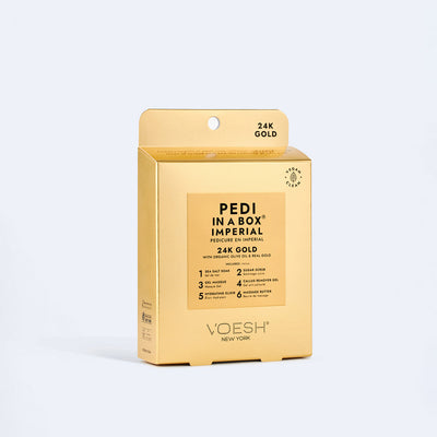 Voesh Pedi in a Box 6 Step 24K Gold