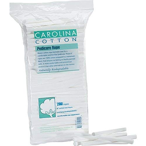 Cotton Toe Ropes Carolina Cotton Pedicure Toe Ropes 200pc – Wonder Beauty Supply