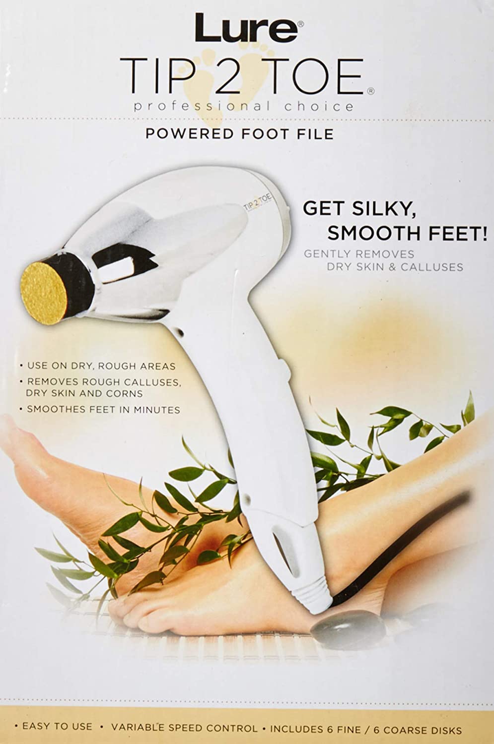 Tip 2 Toe Foot File Machine – Wonder Beauty Supply